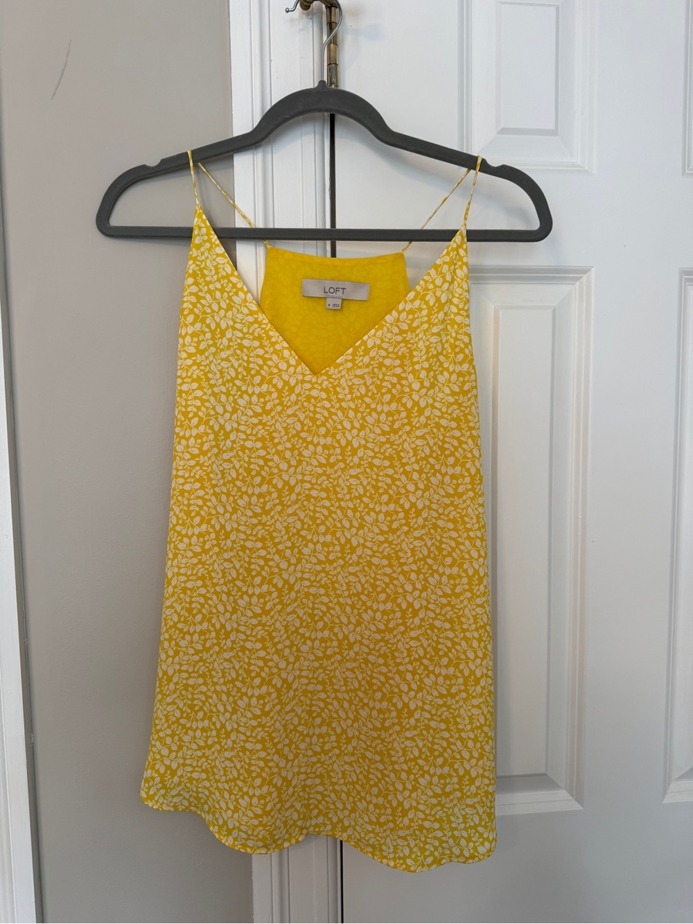 LOFT Floral Print Spaghetti Strap Cami